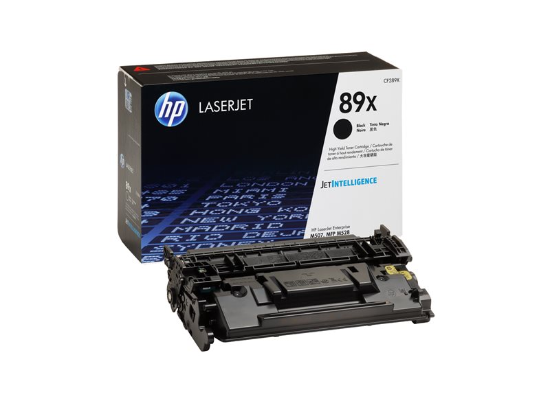 HP 89X Black LaserJet Toner Cartridge