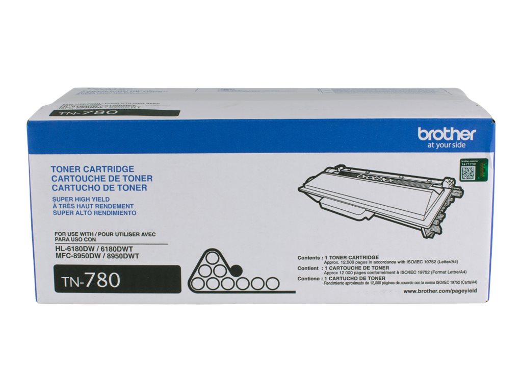 TN780 TONER CARTRIDGE FOR HL6180DW  MFC8950DW ONLY NO RETRNS