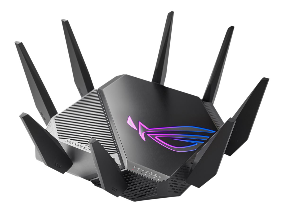Asus Rog Rapture Gt Axe11000 Wireless Router Wi Fi 6 Desktop Asus Rog Rapture Gt Axe11000 Wireless Router Wi Fi 6 Desktop