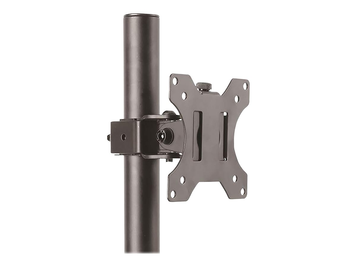 StarTech.com Single Monitor Desk Mount, Single Screen Heavy Duty Pole Mount for up to 8kg VESA Compatible Displays, Ergonomic Height Adjustable Monitor Arm Mount, Desk Clamp/Grommet - Small Footprint Design (ARMPIVOTV2) montážní sada - pro obrazovka - černá – foto 3