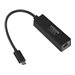 USB C to Ethernet adaptor -10/100/1000 mbps auto-s