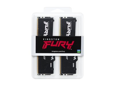 DDR5 16GB PC 5600 CL40 Kingston KIT (2x 8GB) FURY Beast RGB retail - KF556C40BBAK2-16