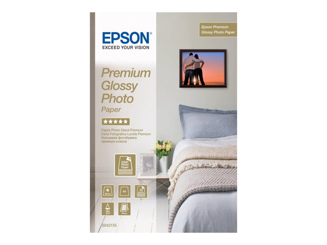 Epson Premium Glossy Photo Paper Photo Paper Glossy 15 Sheets A4