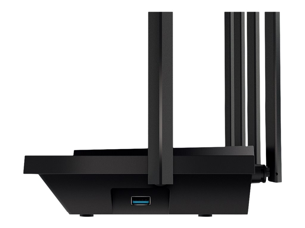 TP-Link Archer AX72 V1 wireless router Wi-Fi 6 Product shot Front 79500