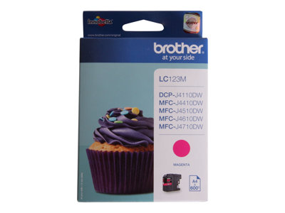 BROTHER LC123BM Tinte magenta 600Seiten - LC123M