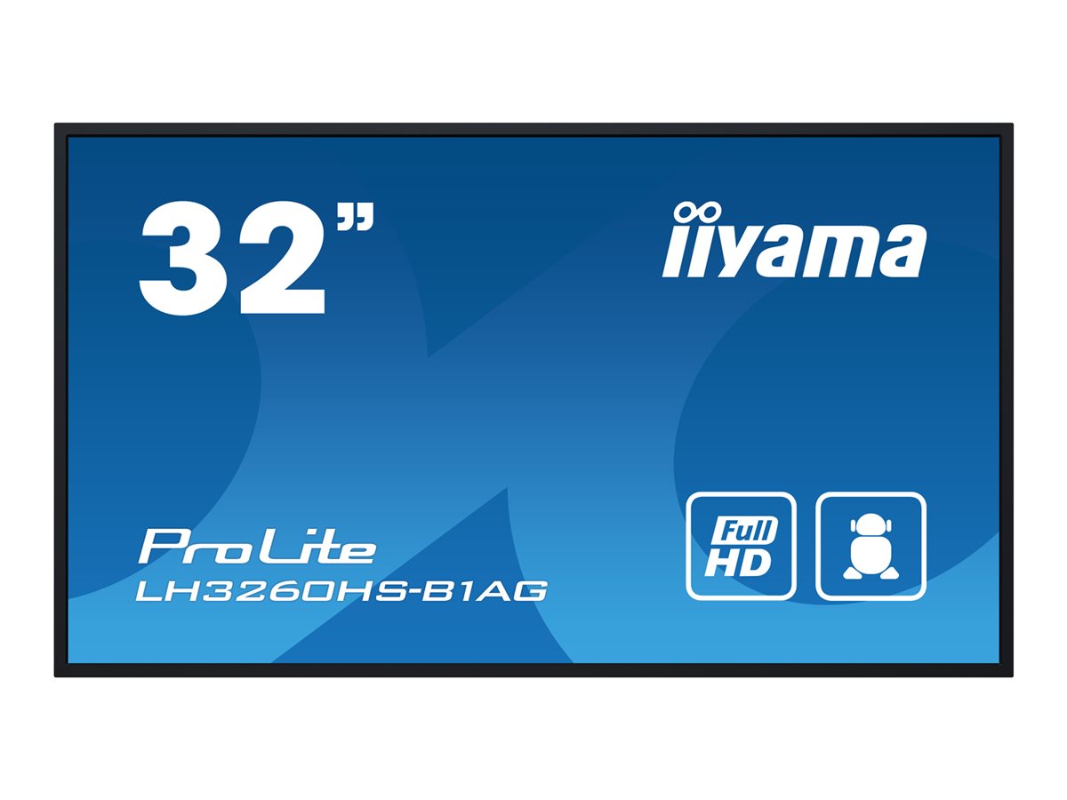 iiyama ProLite LH3260HS-B1AG 32" Třída (31.5" zobrazitelný) displej LCD s LED podsvícením - Full HD - pro digital signage – foto 2