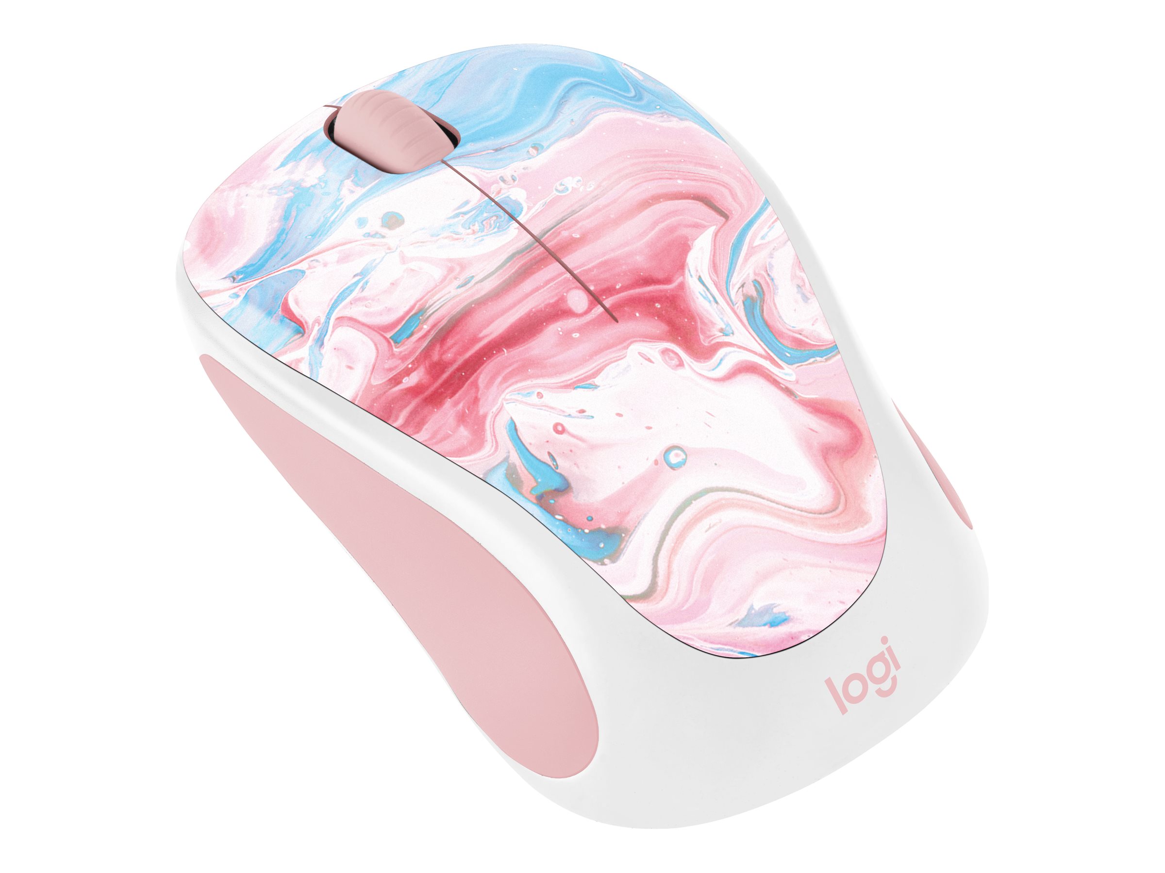 Logitech Design Collection Limited Edition Wireless Mouse - Cotton Candy -  910-007055