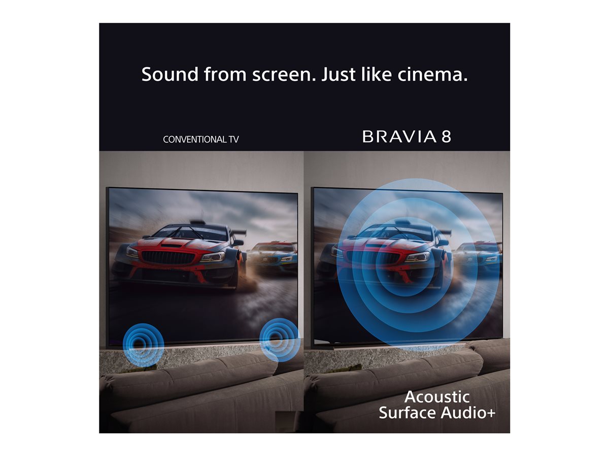 Sony 65" BRAVIA 8 OLED 4K with tuner including 3 years PrimeSupport - EU version – foto 14