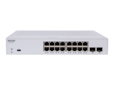 Ruckus ICX 8100 switch compact 16 ports Managed Product shot Front 79200