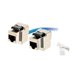 C2G Cat6 Shielded 90º Keystone Jack
