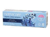 Natracare Organic Cotton Tampons - Super Plus - 20's