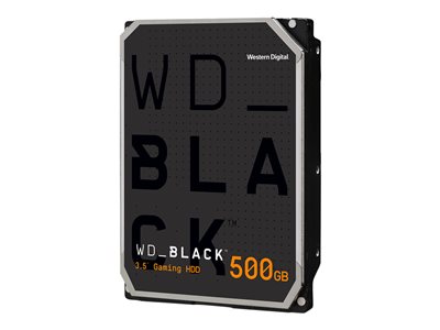 WD Black Performance Hard Drive WD5003AZEX Hard drive 500 GB internal 3.5INCH SATA 6Gb/s 