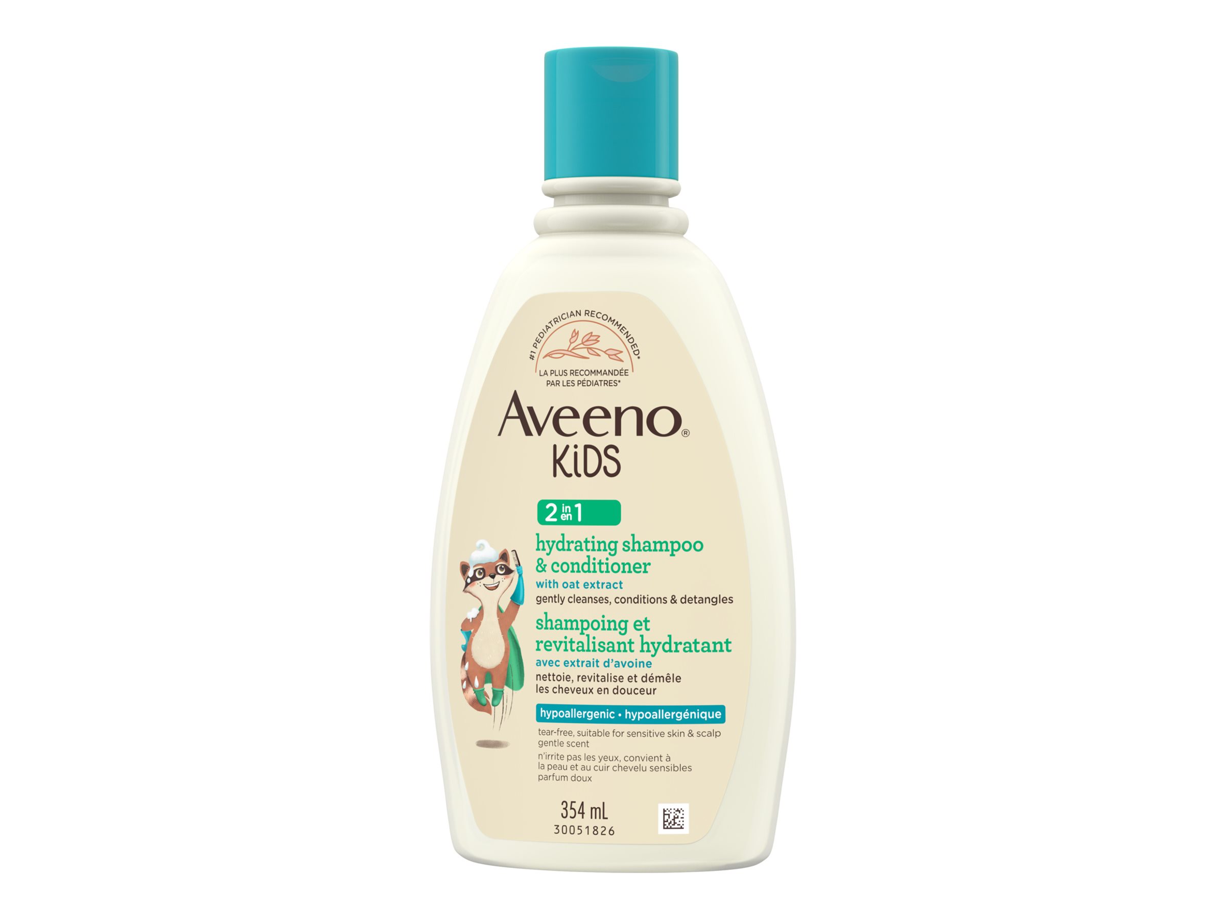 Aveeno Kids 2 in 1 Hydrating Shampoo/Conditioner - 354ml