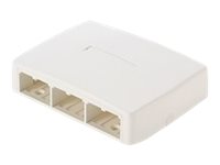Mini Com 6 port Surf Mt Box w/quick relase cover a