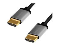 LogiLink HDMI han -> HDMI han 1 m Sort