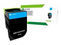 LEXMARK cyan toner 1K