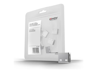 LINDY 10 USB Portschloesser WEISS, LINDY 40464 40464 (BILD6)