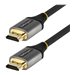 StarTech.com 20in (0.5m) Premium Certified HDMI 2.0 Cable with Ethernet, High-Speed Ultra HD 4K 60Hz HDMI Cable HDR10, ARC, HDMI Cord For Ultra HD Monitors, TVs, Displays, w/ TPE Jacket