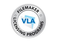 FileMaker Pro - (v. 15) - Lizenz + 1 Jahr Wartung - 1 Platz - Reg., Corporate / Unternehmens- - VLA - Stufe 1 (1-24) - Legacy - Win, Mac