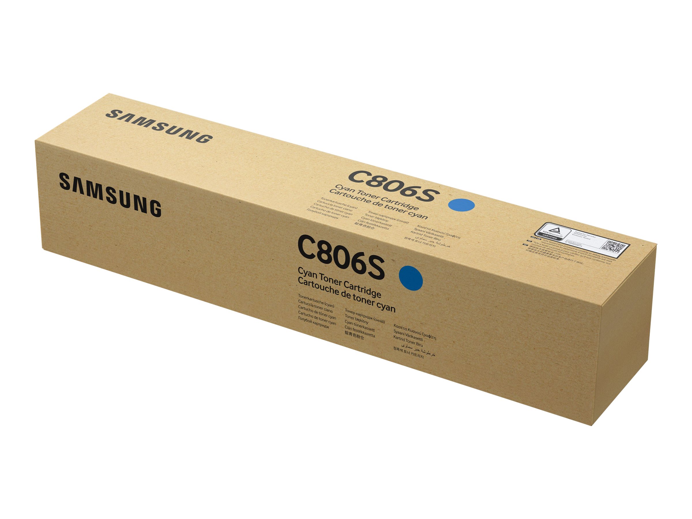 Samsung CLT-C806S Cyan 30000 sider Toner SS553A