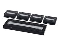 4 Port 4K HDMI Cat6 Splitter + Rx – ATEN