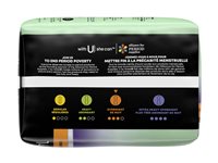 U by Kotex Clean & Secure Maxi Sanitary Pads - Overnight - 14's