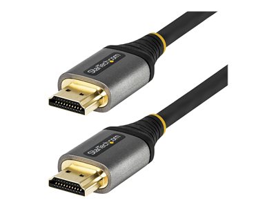 Shop | StarTech.com (3m) Premium Certified HDMI Cable with Ethernet - High Speed Ultra HD 4K 60Hz HDMI Cable HDR10 - ARC - HDMI Cord For Ultra HD -