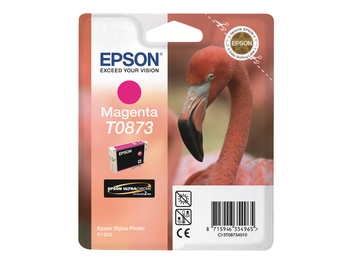 Epson T0873 - purpurová - originální - inkoustová cartridge – foto 2