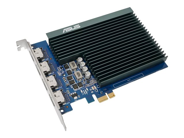 Image of ASUS GT730-4H-SL-2GD5 - graphics card - GF GT 730 - 2 GB