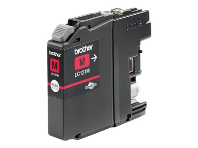 BROTHER LC121M Tinte magenta 300Seiten Verbrauchsmaterialien - Tinte