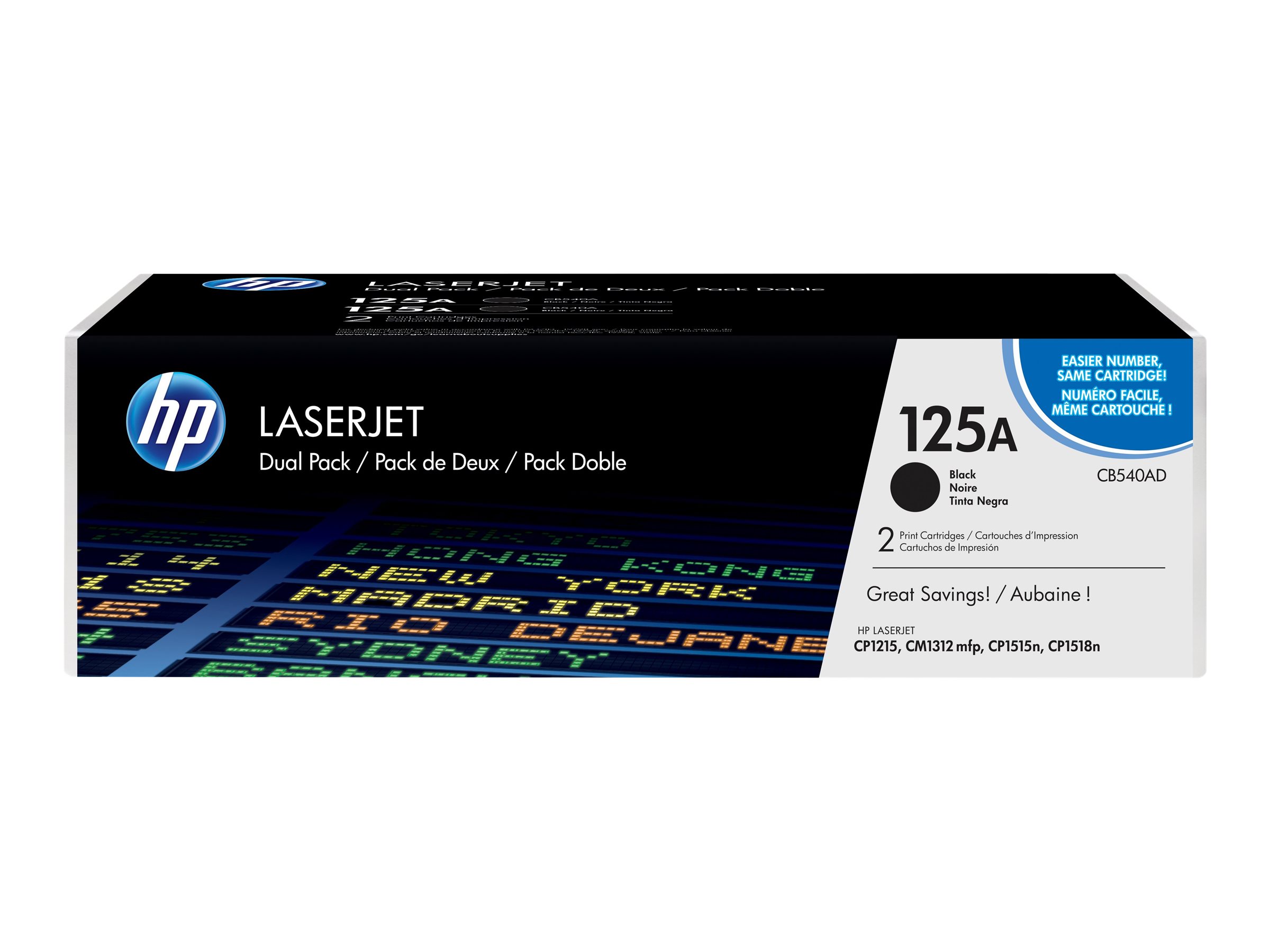 HP 125A - 2-pack - black