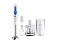 Braun MultiQuick 2 MQ20236MWH Stavblender 600W Hvid/blå