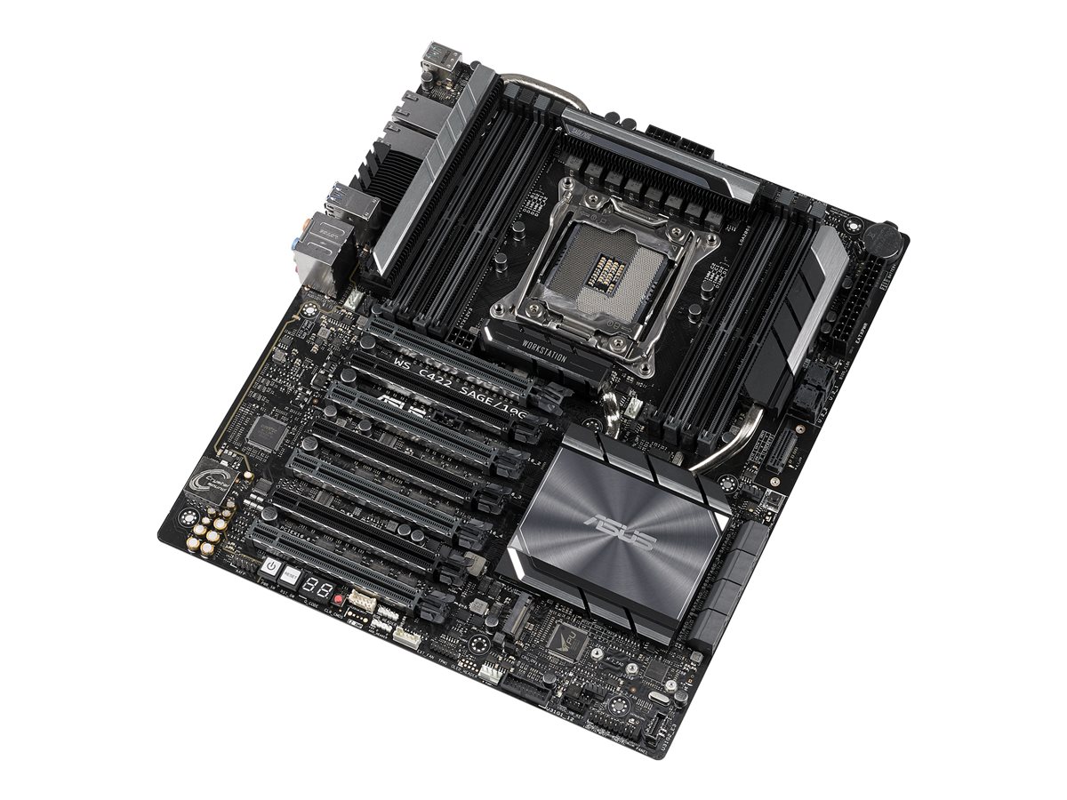 ASUS WS C422 SAGE/10G - základní deska - SSI CEB - LGA2066 Socket - C422 – foto 2