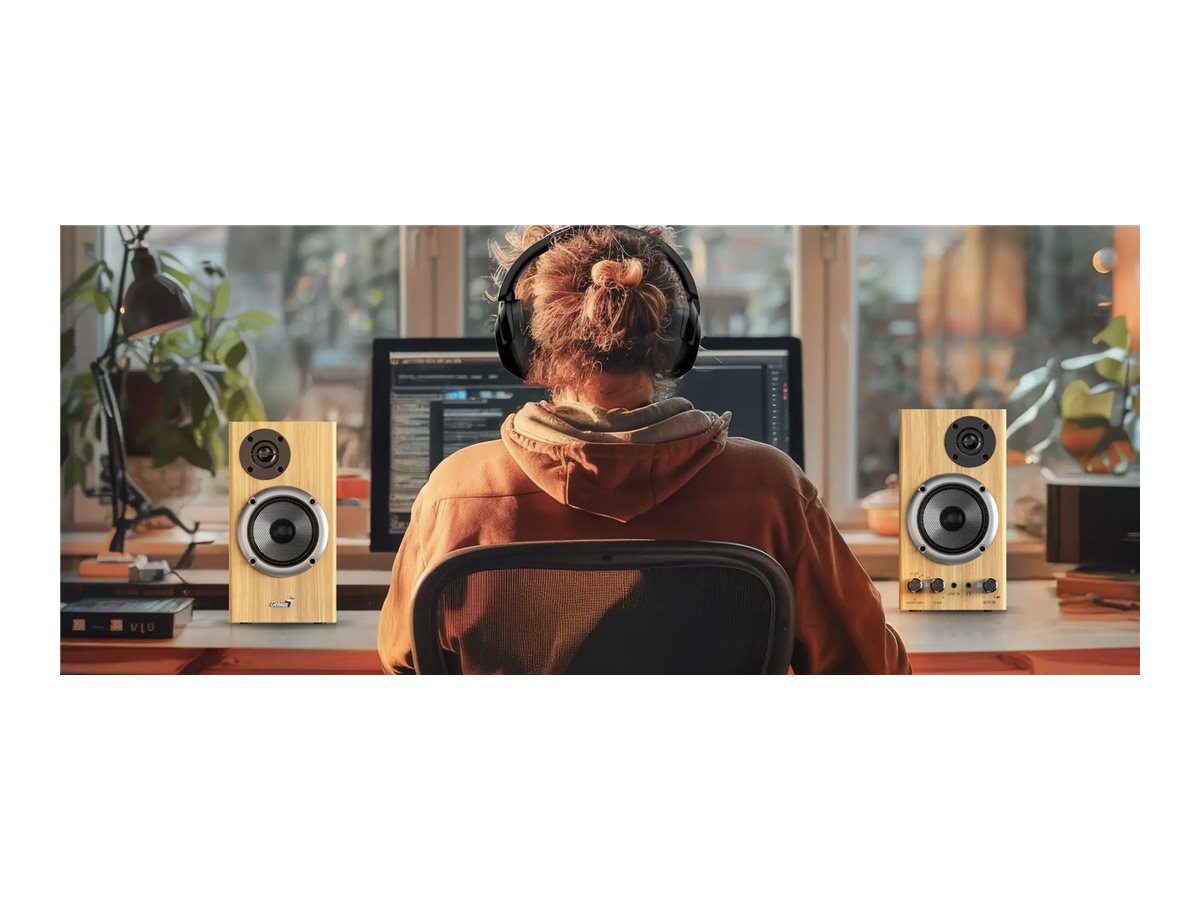 Genius SP-HF520BT speakers for PC Product shot Front 79651