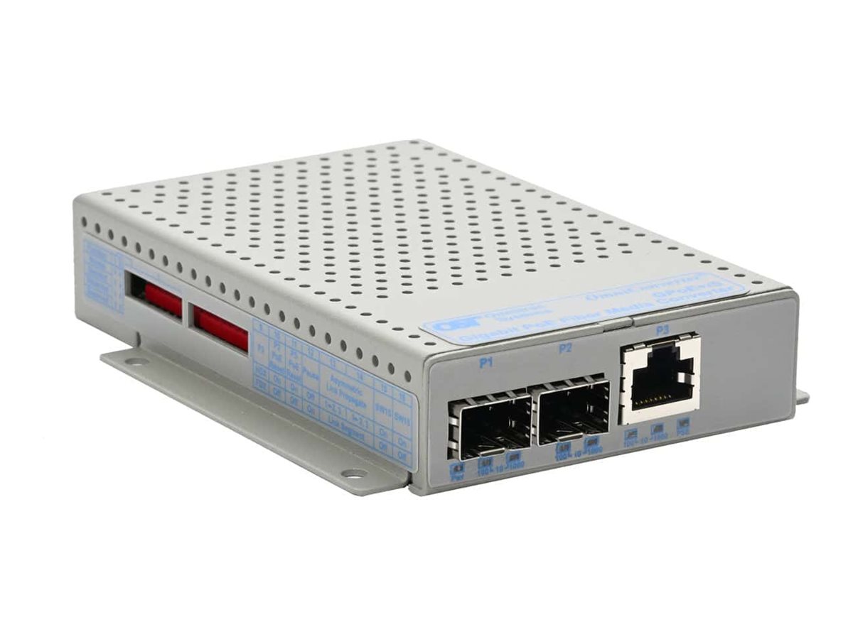 Omnitron OmniConverter GPoEBT/S