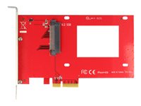 DeLOCK PCI Express Card > 1 x internal U.2 NVMe Lagringskontrol