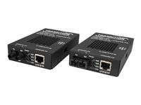 Transition Networks Stand-Alone - Convertisseur de média à fibre optique - 100Mb LAN - 100Base-FX, 100Base-TX 