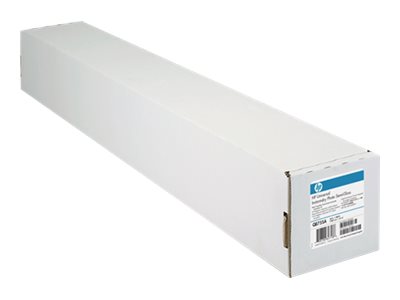 HP Universal Instant-Dry Photo Semi-Gloss photo paper semi-glossy 1 roll(s) Roll (127 cm x Package view Right-angle 80410