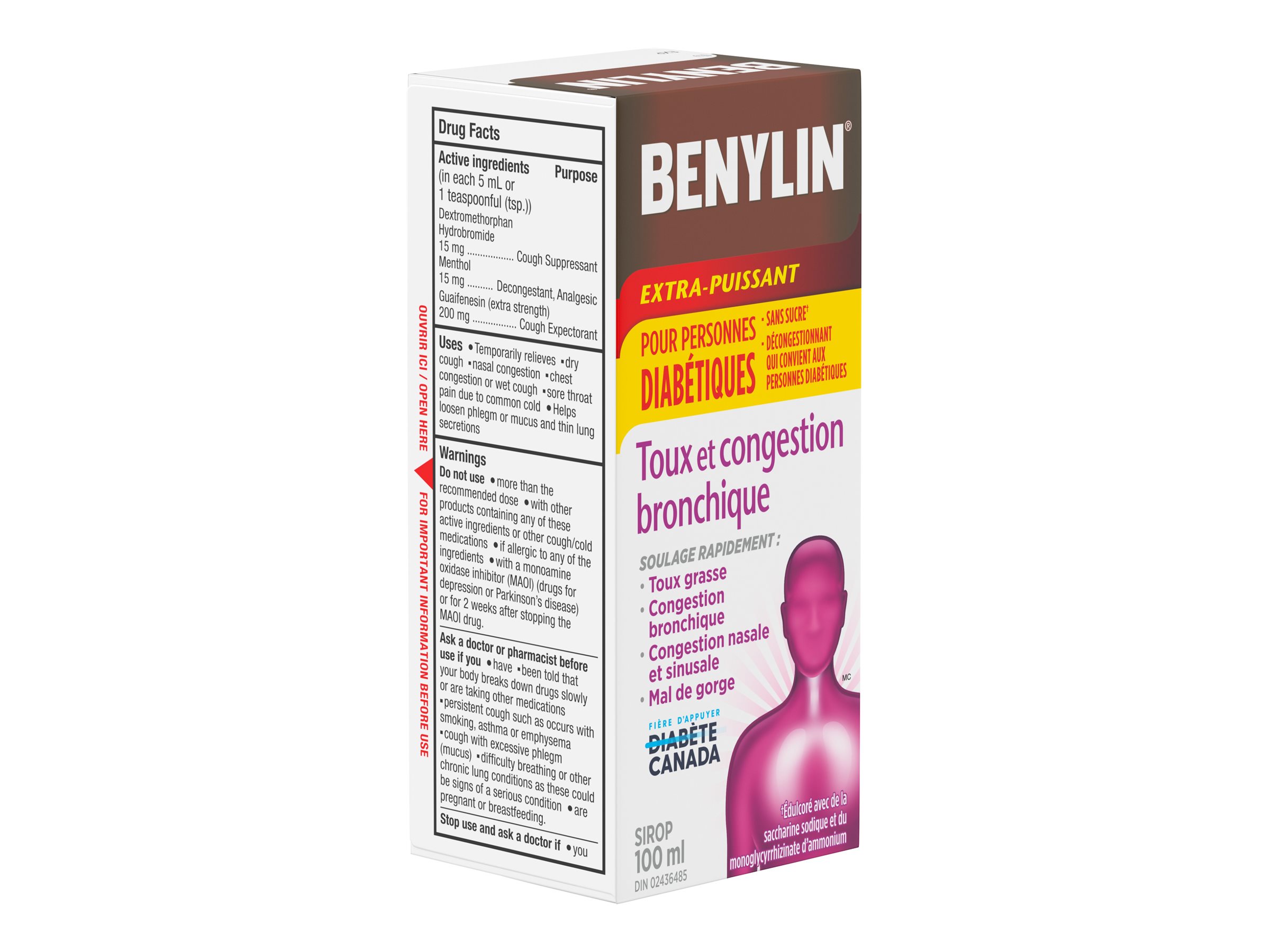 Benylin Extra Strength Cough & Chest Congestion Syrup For People with