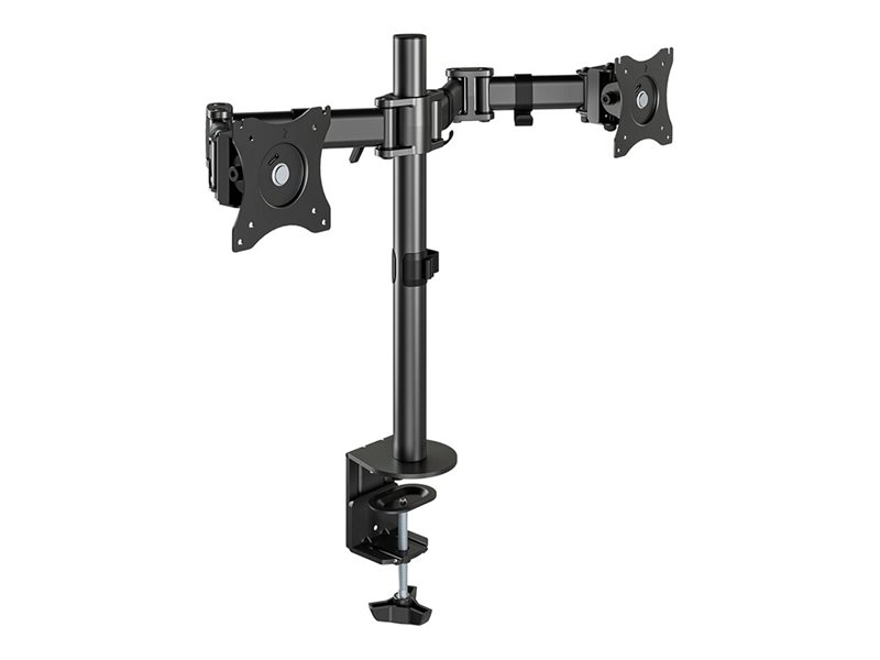 NEOMOUNTS Flat Desk Mount 2 screens Blk