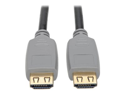 Tripp Lite High-Speed HDMI 2.0a Cable with Gripping Connectors 4K 60 Hz 4:4:4 M/M Black 1 m