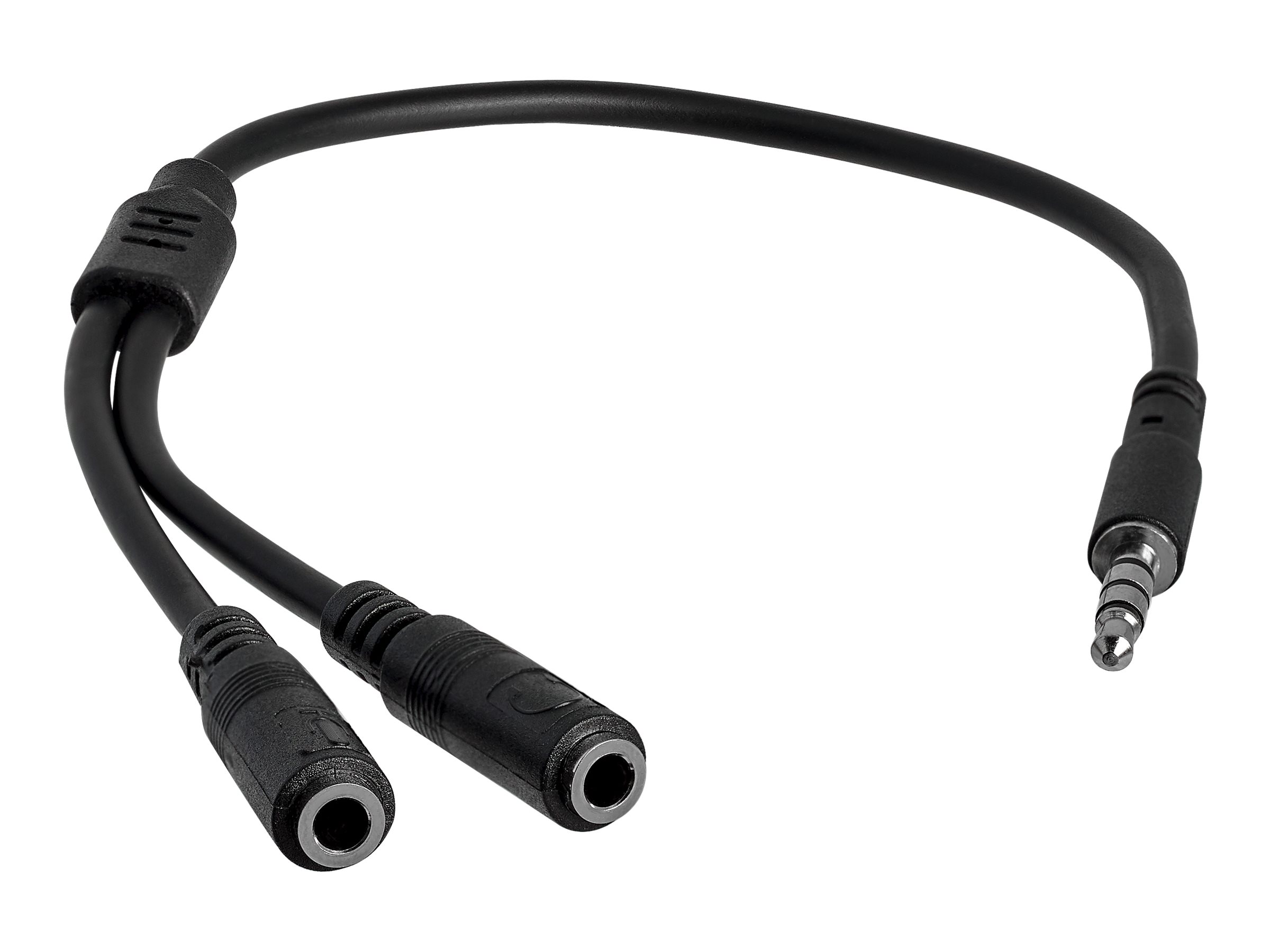 Adaptateur Splitter Jack Audio 3.5 mm et Prise Microphone pour Casque PC  Laptop