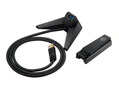 BLACK WIFI 6E (802.11AX) : UP TO 2.4 GBPS MAX SPEED
