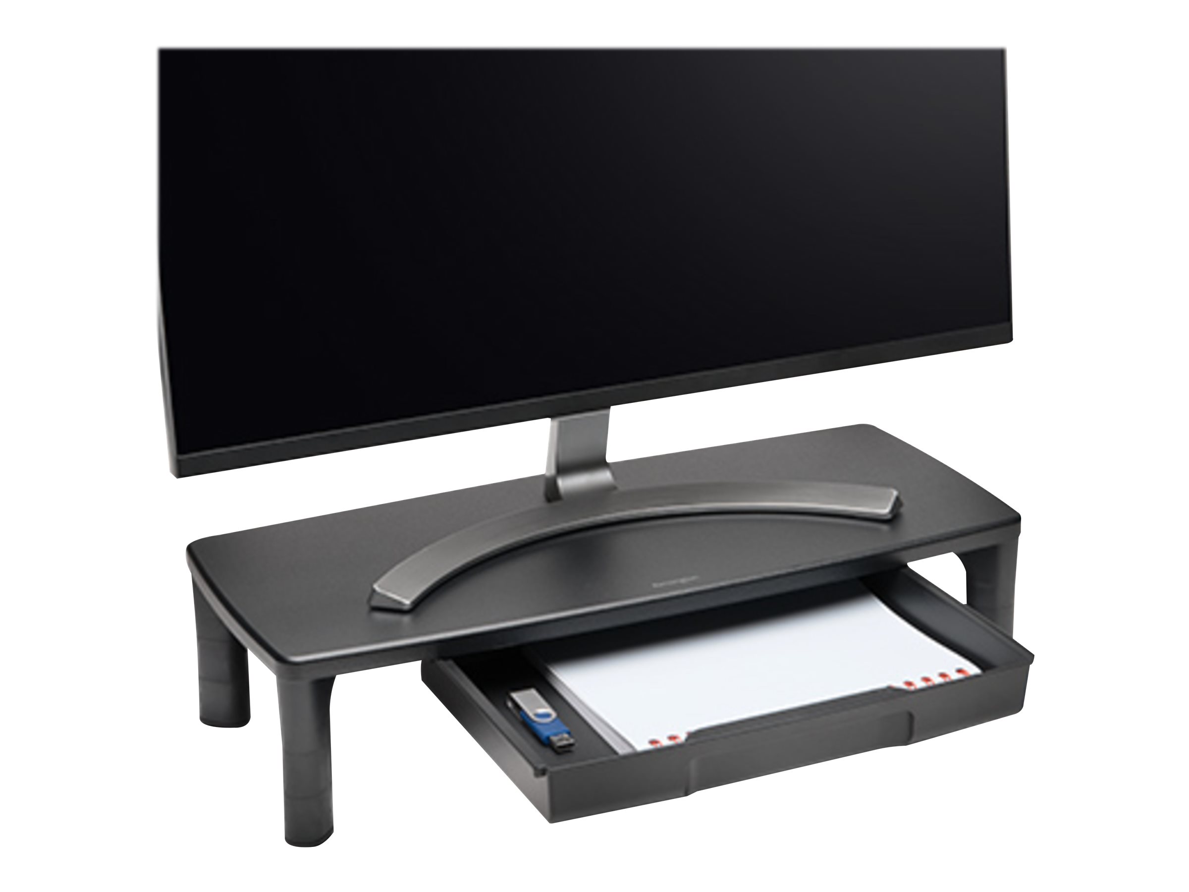 KENSINGTON K55725EU SmartFit Monitor Stand with Drawer