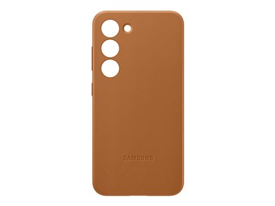 SAMSUNG Leather Case Galaxy S23 Camel