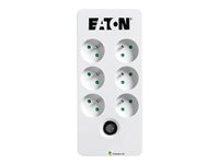 Eaton Protection Box Strømstødsbeskytter 6-stik 10A Hvid