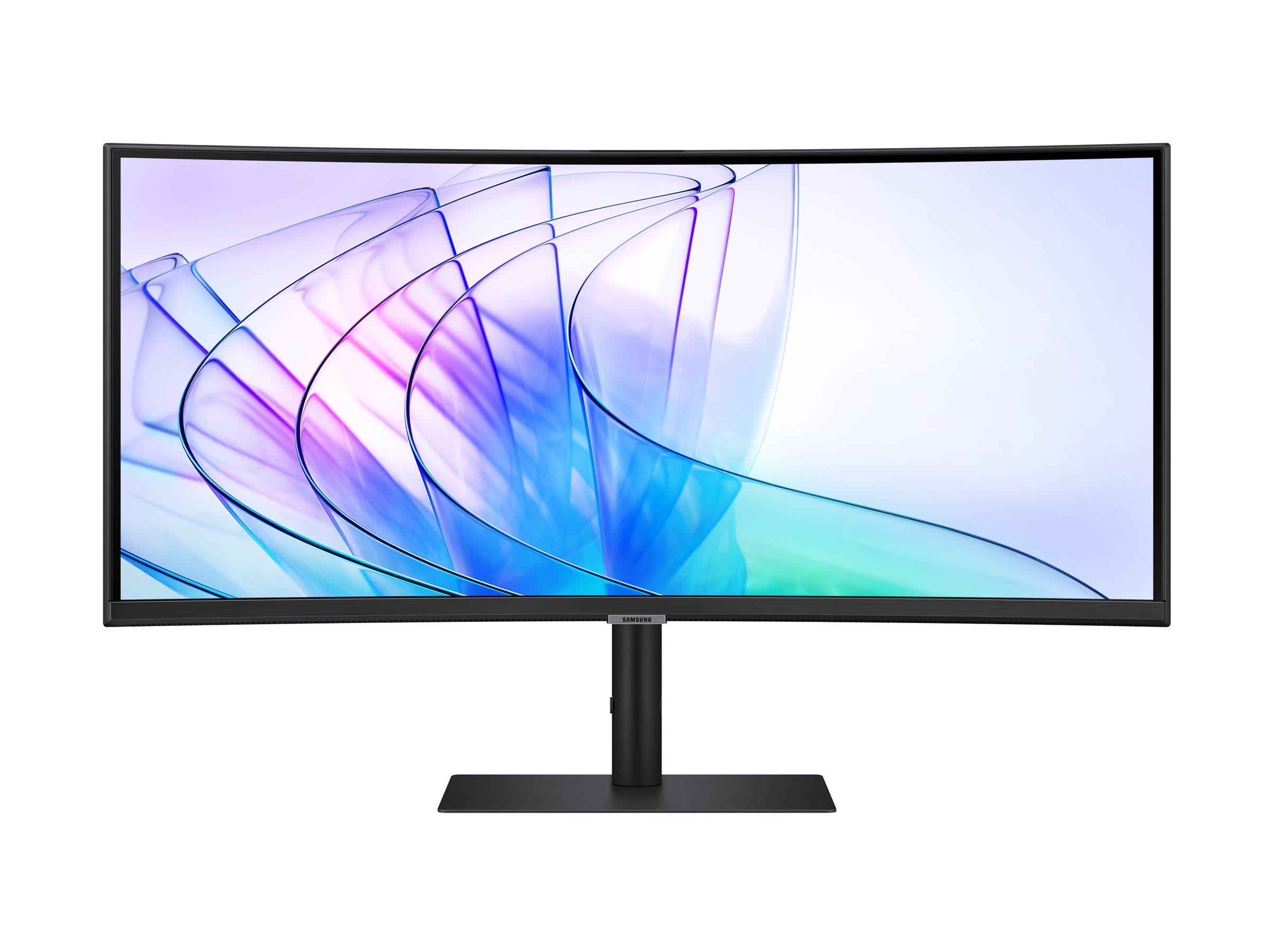 Samsung ViewFinity S6 S34C650VEE S65VC Series LED monitor curved 34 Product shot Front 80026