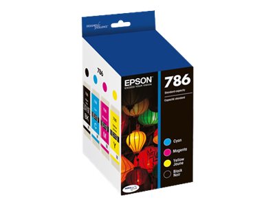 Epson 786 - 4-pack - black, yellow, cyan, magenta