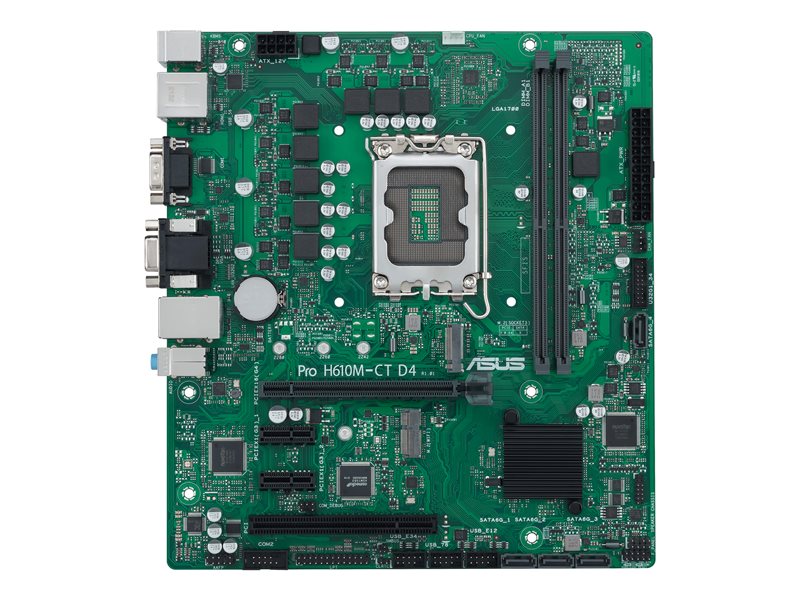 ASUS PRO H610M-CT D4-CSM LGA1700 MB