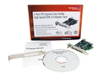 Buy StarTech.com 4 Port PCI Expres .. | PEXUSB4DP